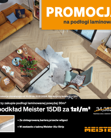 Podkład na podłogi laminowane Meister